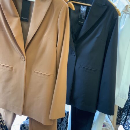 BLAZER BLACK/WHITE/BEIGE-CKONTOVA