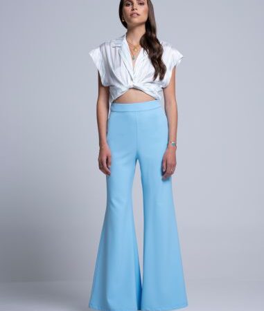 JEANNE CIEL PANTS /WHITE PANTS-PROJECT SOMA