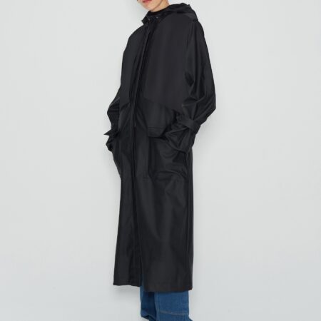 RAINESSENCE RAINCOAT WOMEN/BLACK/KHAKI -NADIA RAPTI