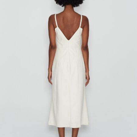 WILD FLOWER DRESS/WHITE-NADIA RAPTI