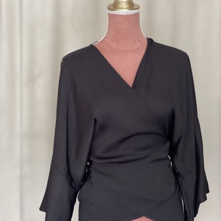 WRAP TOP BRONZE //BLACK//WHITE//POWDER - ONE SIZE CKONTOVA