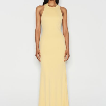 HORIZON DRESS/GREEN/YELLOW/BLACK/ OFF WHITE -NADIA RAPTI