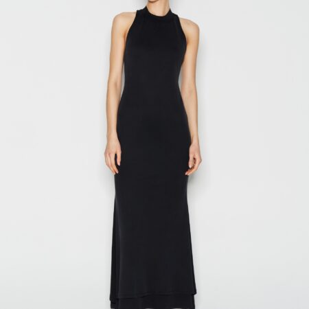 HORIZON DRESS/GREEN/YELLOW/BLACK/ OFF WHITE -NADIA RAPTI