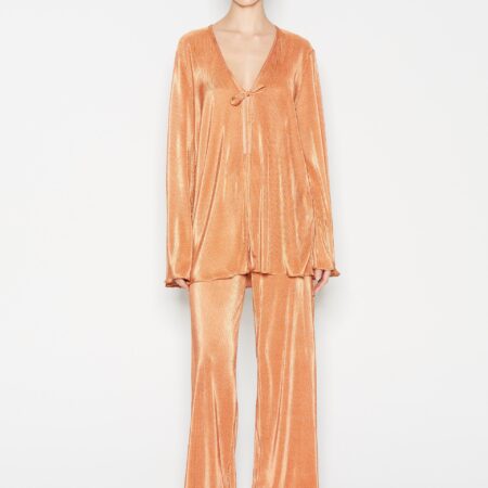 GRACE GALAXY PANTS/ DARK BLUE/ BURNT ORANGE-NADIA RAPTI