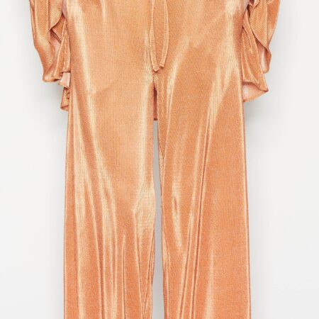 GRACE GALAXY PANTS/ DARK BLUE/ BURNT ORANGE-NADIA RAPTI