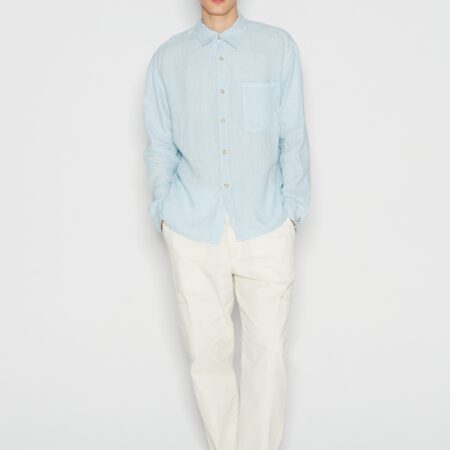 CHIC SALT SHIRT WOMEN LIGHT BLUE //WHITE -NADIA RAPTI