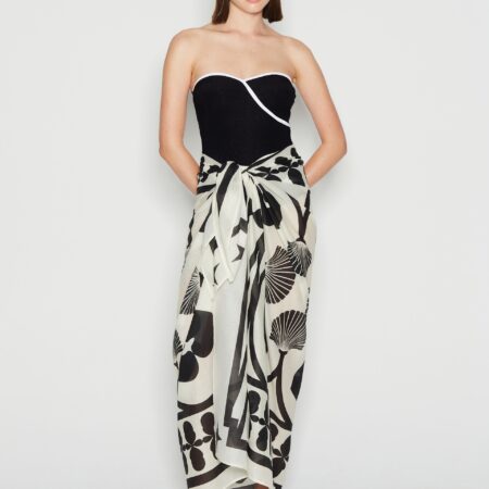 SPELL IN LOVE SARONG-BLUE- GOLD- BLACK //NADIA RAPTI