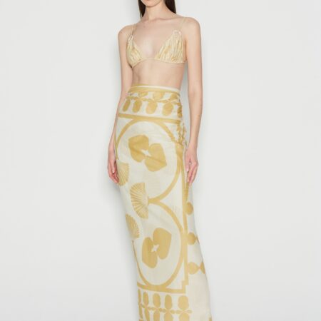 SPELL IN LOVE SARONG-BLUE- GOLD- BLACK //NADIA RAPTI