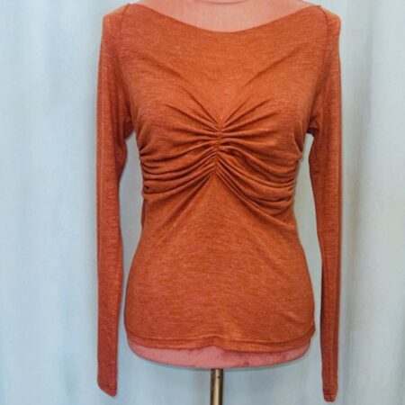 OFF SHOULDER KNIT TOP TERRACOTTA //BLACK//WHITE//DARK PINK//GREY- ONE SIZE-CKONTOVA