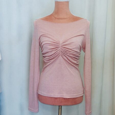 OFF SHOULDER KNIT TOP TERRACOTTA //BLACK//WHITE//DARK PINK//GREY- ONE SIZE-CKONTOVA