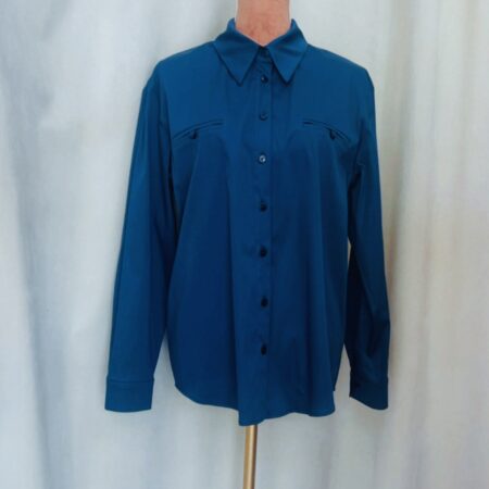 SHIRT BLUE// CHILI -CKONTOVA