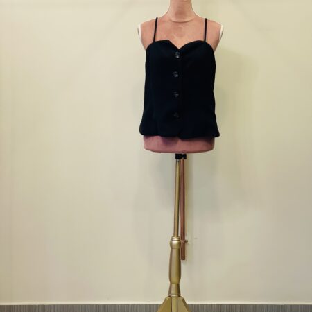 CARAMEL VEST TOP -WHITE VEST TOP -BLACK VEST TOP CKONTOVA