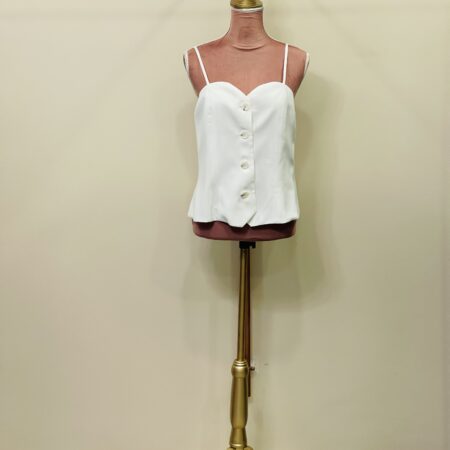 CARAMEL VEST TOP -WHITE VEST TOP -BLACK VEST TOP CKONTOVA