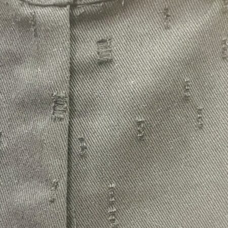 DENIM PANTS BLACK-WHITE /CKONTOVA