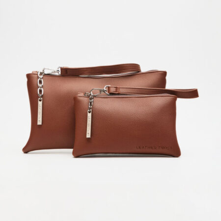 PATTI ΚΑΦΕ ΤΣΑΝΤΑ ΧΕΙΡΟΣ LARGE-LEATHER TWIST