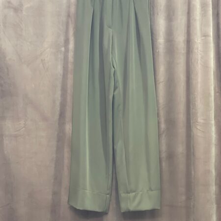 BROWN WIDE LEG PANTS-CKONTOVA