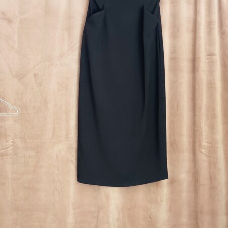 BLACK PENCIL SKIRT-CKONTOVA
