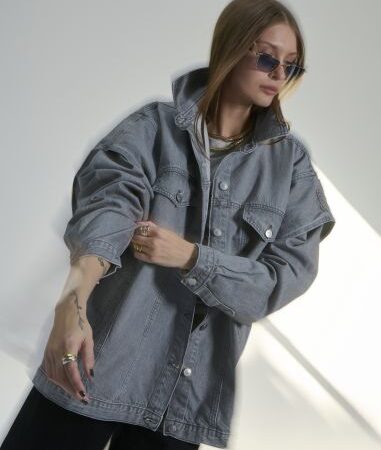 RIDLEY GREY JACKET-PROJECT SOMA