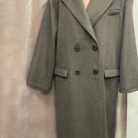 BROWN WOOL COAT /BEIGE WOOL COAT -CKONTOVA