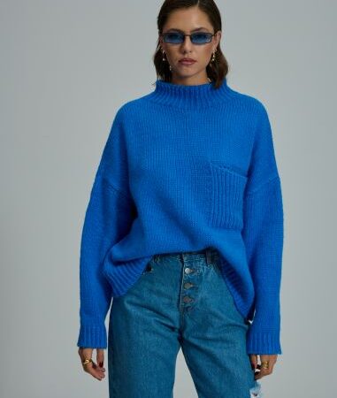 GRANADA BLUE SWEATER-PROJECT SOMA