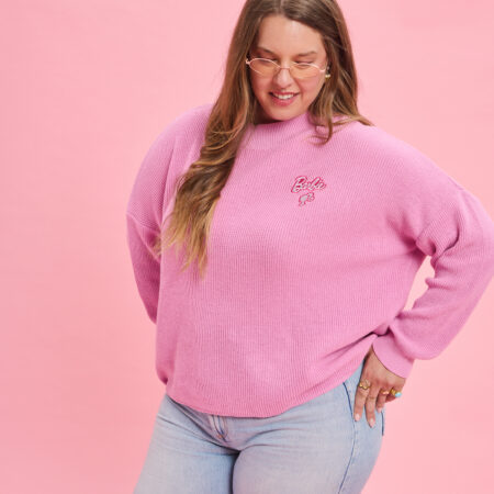 BECOMING PINK SWEATER-PROJECT SOMA