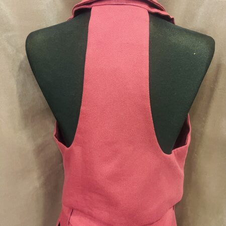 BEIGE SUIT VEST /RUBY SUIT VEST CKONTOVA