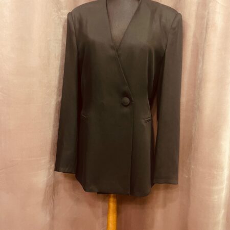 GREY STATEMENT BLAZER-BLACK STATEMENT BLAZER -CKONTOVA