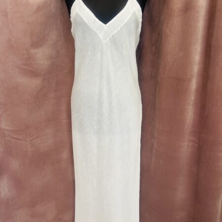 WHITE SHEER LINGERIE DRESS -CKONTOVA