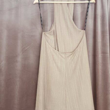 BEIGE JERSEY BLOUSE-CKONTOVA