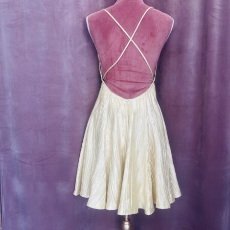YELLOW DIVOTE MINI DRESS-CKONTOVA