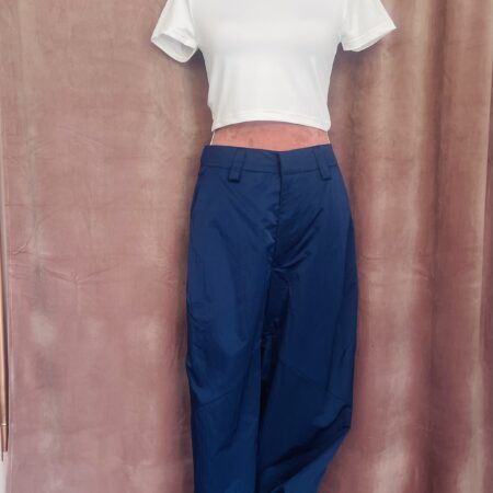 BLUE HIGH WAIST CARGO PANTS-BLACK HIGH WAIST CARGO PANTS-WHITE HIGH WAIST CARGO PANTS CKONTOVA