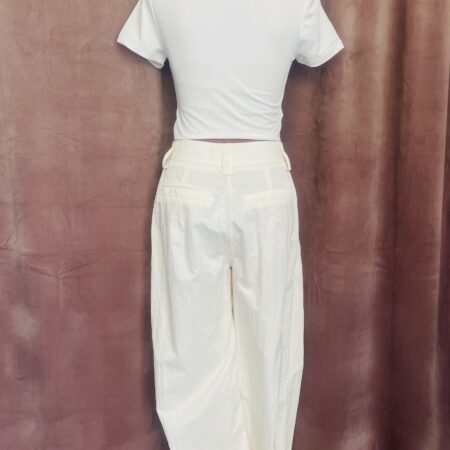 BLUE HIGH WAIST CARGO PANTS-BLACK HIGH WAIST CARGO PANTS-WHITE HIGH WAIST CARGO PANTS CKONTOVA