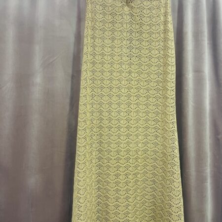 BEIGE KNITTED SKIRT-CKONTOVA
