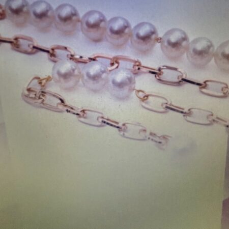 PERLA GOLD- LEATHER TWIST