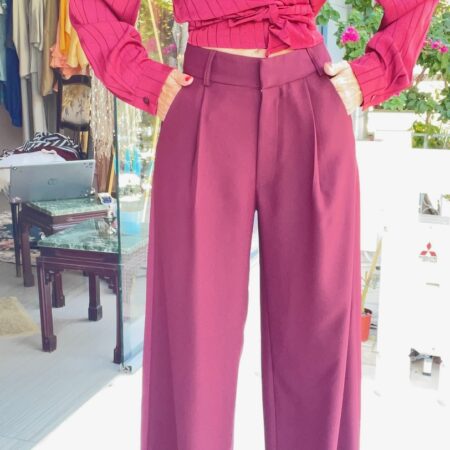 BLUE POWER SUIT TROUSERS   &  BORDEAUX POWER SUIT TROUSERS -CKONTOVA