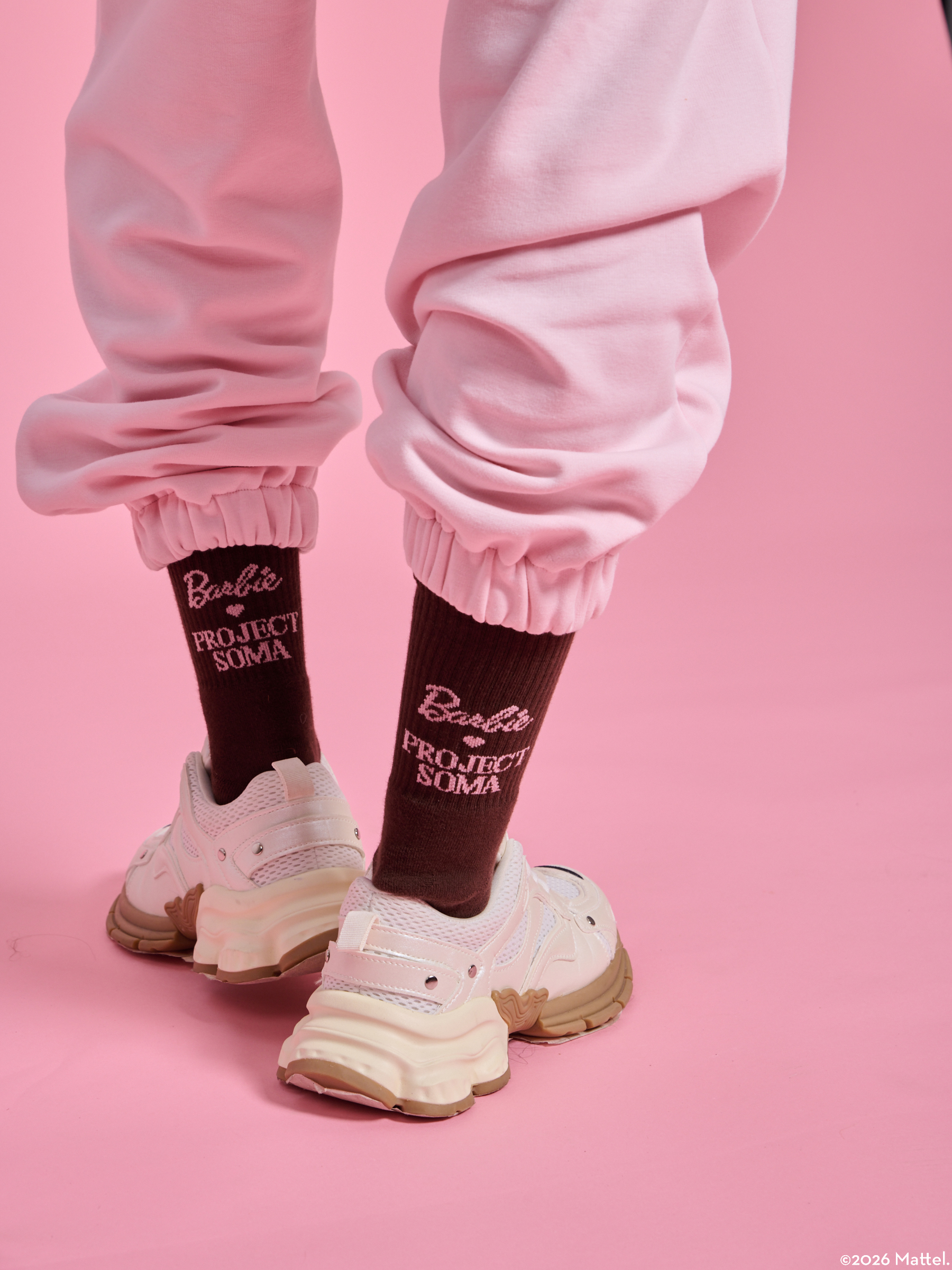 Drop1_&Bardie58762 DREAMER SOCKS BROWN- PROJECT SOMA