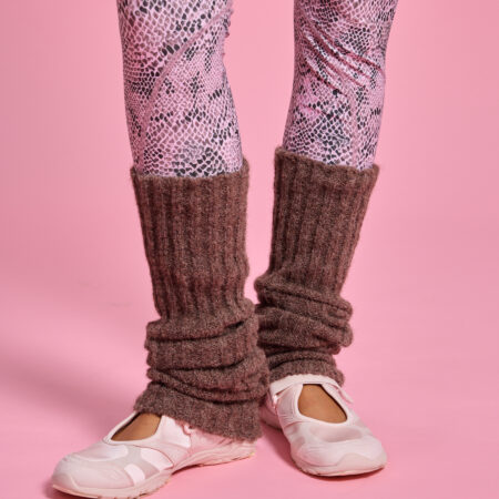 PIROUETTE LEG WARMERS BROWN -PROJECT SOMA