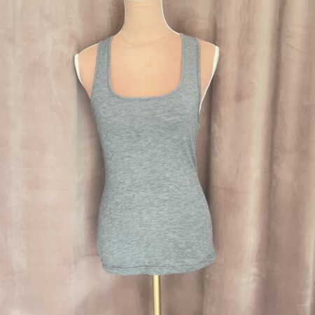 GREY SOFT TOUCH TANK TOP - KHAKI SOFT TOUCH TANK TOP -CKONTOVA