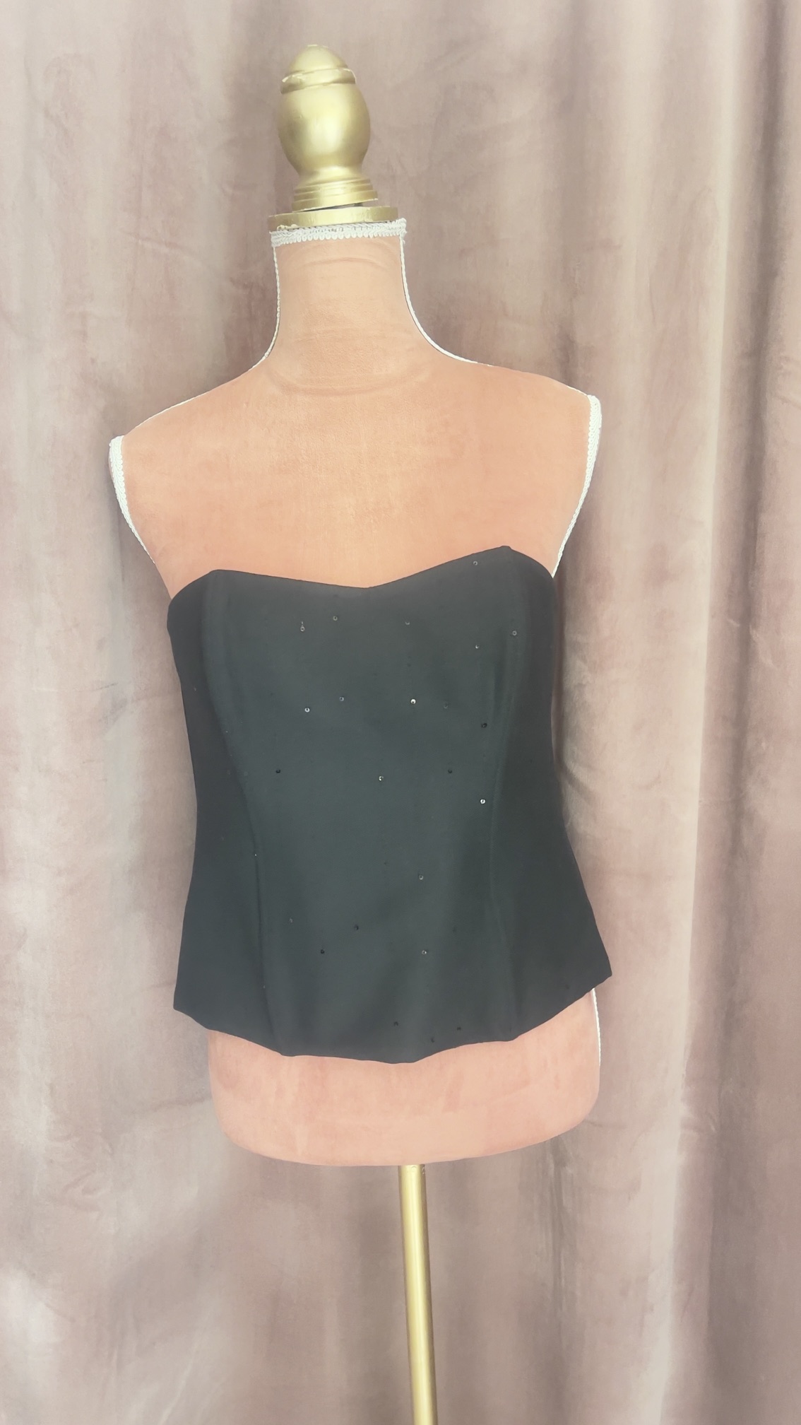 IMG_2064 BLACK GLIMMER BUSTIER-CKONTOVA